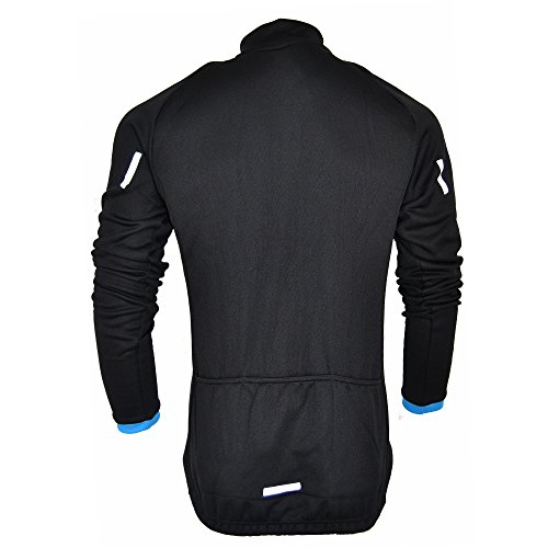 Maillot Cyclisme Hiver Response WJSY M Noir F87524. Taille FR = XS