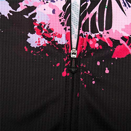 Maillot de ciclismo para mujer, camiseta de manga corta para ciclismo de montaña en verano, equipación deportiva para carreras de ciclismo, secado rápido.