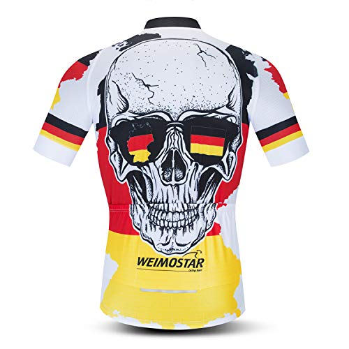 Maillots de ciclismo de secado rápido transpirable bicicleta bicicleta MTB camiseta de deportes al aire libre ropa de la bandera nacional