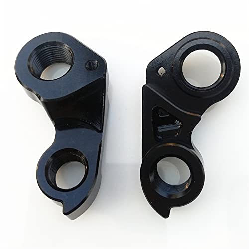 MAIOPA Duradera 2pcs CNC Percha de desviador Trasero de Bicicleta para GT Rejilla Cannondale KP419 Synapse Carbon Quick Neo Slate Superx Topstone F-SI Dropout Fáciles de reemplazar (Color : Black)