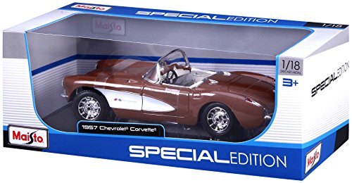 Maisto 31139 - Chevrolet Corvette 57 01:18 (colores surtidos)