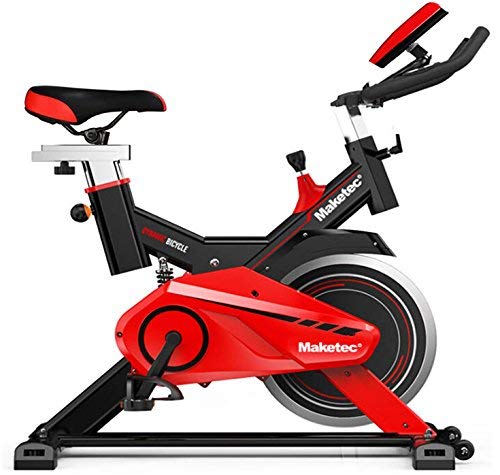 Maketec Fit-Force JTB615 Bicicleta Spinning, Adultos Unisex, Rojo, Estandar