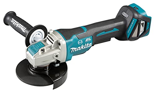 Makita DGA519Z Miniamoladora BL 18V LXT 125 mm X-Lock/Solo, sin batería y sin Cargador, 50 W, 18 V, Negro, One size