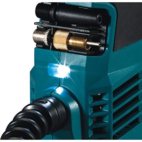 Makita DMP180Z DMP180Z-Compresor de Aire Compt. LXT 18V-Solo, 18 V, Negro