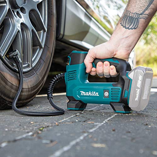 Makita DMP180Z DMP180Z-Compresor de Aire Compt. LXT 18V-Solo, 18 V, Negro