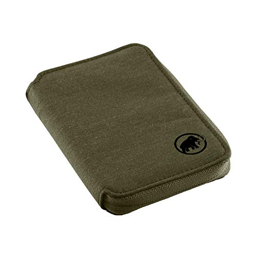 Mammut Cartera Zip Melange Portadocumentos, Unisex Adulto, Verde (Olive), Talla Única