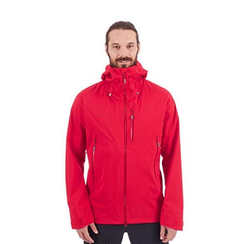 Mammut Kento Hardshell - Chaqueta con Capucha para Hombre, otoño/Invierno, Hombre, Color Scooter, tamaño Small