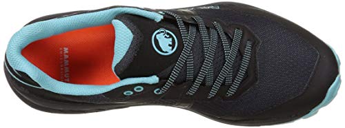 MAMMUT Zapatilla SERTIG II Low GTX, Senderismo Mujer, Black/Dark Frosty, 40 2/3 EU