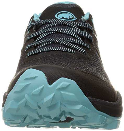 MAMMUT Zapatilla SERTIG II Low GTX, Senderismo Mujer, Black/Dark Frosty, 40 2/3 EU