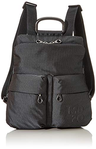 Mandarina Duck Md20, Mochila para Mujer, Gris (Dark Grey), 30x34x10 Centimeters (W x H x L)