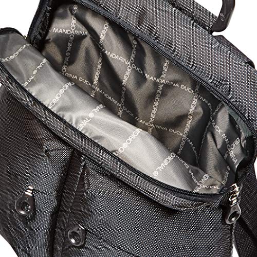 Mandarina Duck Md20, Mochila para Mujer, Gris (Dark Grey), 30x34x10 Centimeters (W x H x L)