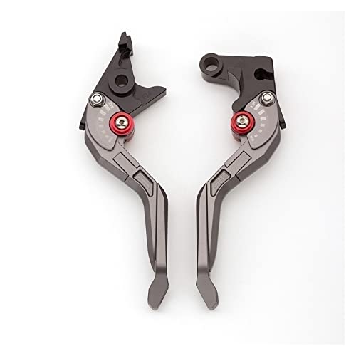 Maneta Embrague Freno Palancas De Embrague De Freno Extensible Plegable De La Motocicleta Para Ducati MULTISTRADA 1200/S/GT 2010-2018 (Color : H)