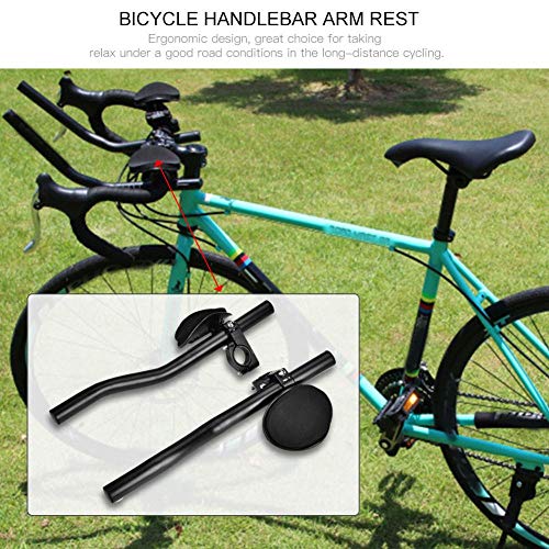 Manillar de bicicleta de triatlón de aleación de aluminio, para bicicleta de carretera, de montaña