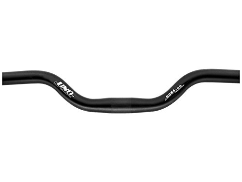 Manillar Doble Altura Kalloy UNO Aluminio Negro 25.4 mm 1" para Bicicleta 3444