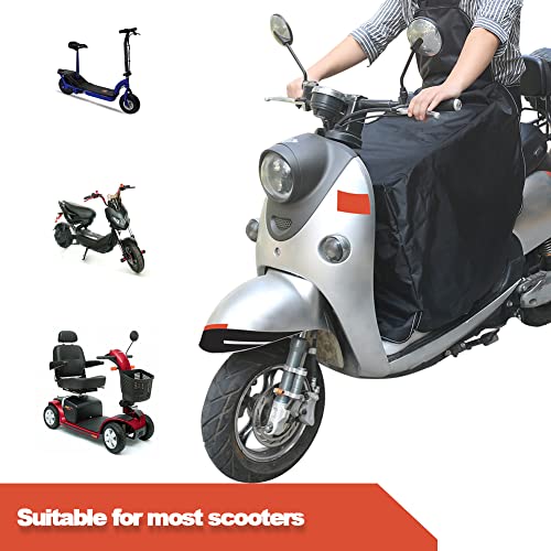 Manta Térmica Cubre Piernas para Moto, Cubre Piernas para Moto Universal Manta para Scooter Protección Universal contra la Lluvia