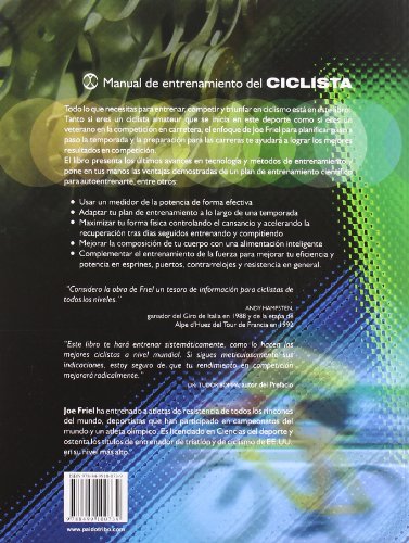 MANUAL DE ENTRENAMIENTO DEL CICLISTA (Bicolor) (Deportes)