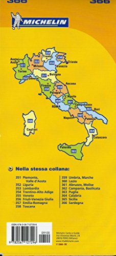 Mapa Local Italia Sardegna (Mapas Local Michelin)