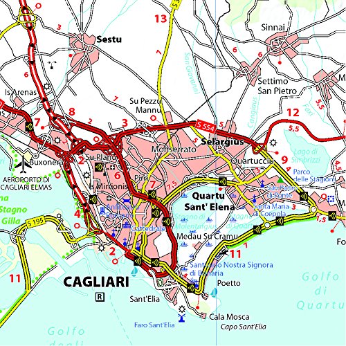 Mapa Local Italia Sardegna (Mapas Local Michelin)