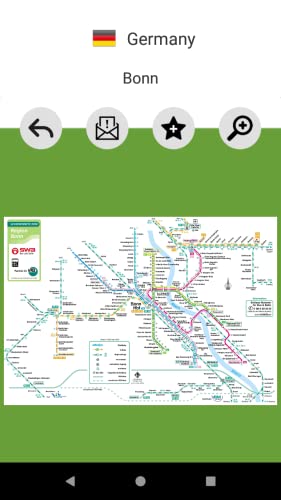Mapas de transporte público fuera de línea. 200+ ciudades