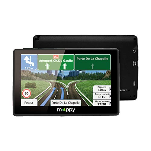 Mappy ULTI E528 - Navegador GPS con mapas de Europa 16:9