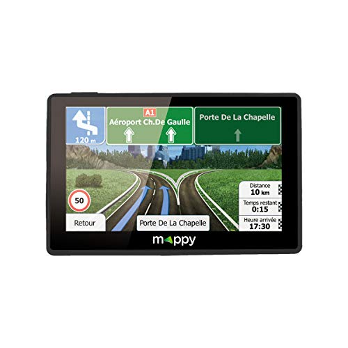 Mappy ULTI E528 - Navegador GPS con mapas de Europa 16:9