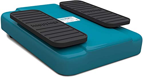 Máquina para mover las Piernas con mando a distancia | Mejora la circulación sanguínea de piernas | Probado clínicamente | La Máquina de andar sentado | Happylegs (Azul)