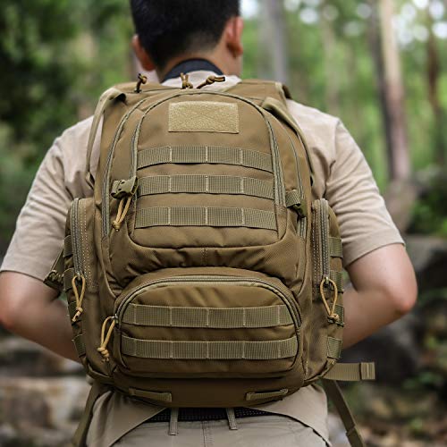 Mardingtop 25L Mochilas Tácticas Molle Mochilas de Senderismo para Acampar Senderismo Militar Viajar Motocicleta