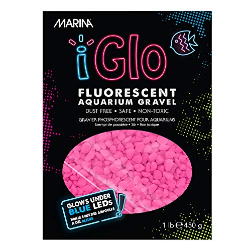 Marina iGlo Gravel Pink Sustrato para Tanques de Acuario 450g