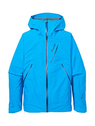 Marmot Knife Edge Jacket Chubasquero rígido, Chaqueta Impermeable, a Prueba de Viento, Impermeable, Transpirable, Hombre, Clear Blue, M