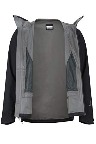 Marmot Knife Edge Jacket Chubasqueros, Chaqueta Impermeable, A Prueba De Viento, Impermeable, Transpirable, Hombre, Black, M