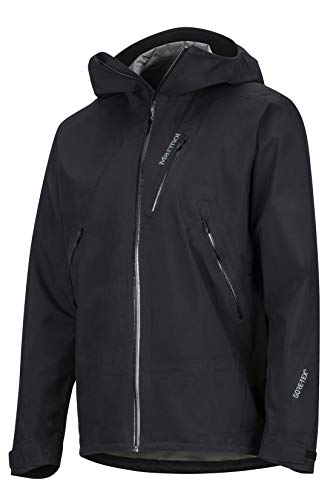 Marmot Knife Edge Jacket Chubasqueros, Chaqueta Impermeable, A Prueba De Viento, Impermeable, Transpirable, Hombre, Black, M