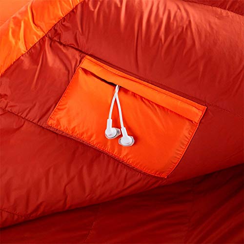 Marmot Lithium Long Sacos de Dormir, Adultos Unisex, Red Sun/Picante, LZ