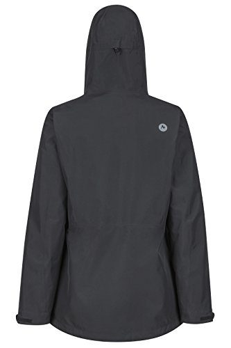 Marmot Wm's Minimalist Comp Jacket Impermeable Rígido, Chubasquero, Resistente Al Viento, Resistente Al Agua, Transpirable, Mujer, Black, XS