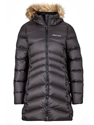 Marmot Wm's Montreal Coat Chaqueta De Plumas Aislante Ligera, 700 Pulgadas Cúbicas, Abrigo para Exteriores, Anorak Resistente Al Agua, Resistente Al Viento, Mujer, Midnight Navy, S