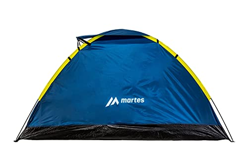 Martes Tienda de campaña TENTINO II para 2 Personas, Tienda de campaña con ventilación, Ligera, Resistente al Agua, fácil instalación para Senderismo, familias, Festivales, mochileros