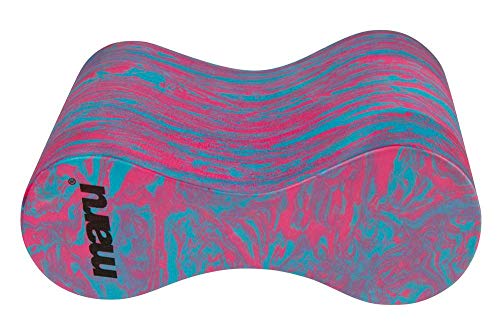 Maru Swirl Pull Buoy, Adult, Blue/Pink