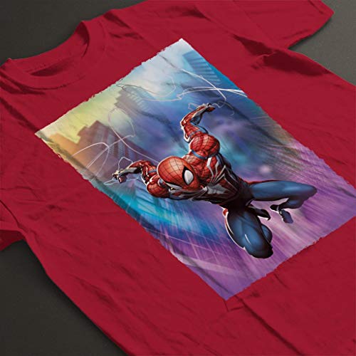 Marvel Spider Man Mega Swing - Camiseta para mujer