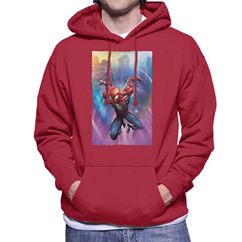 Marvel Spider Man Mega Swing Sudadera con capucha para hombre