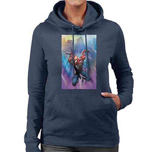 Marvel Spider Man Mega Swing Sudadera con capucha para mujer