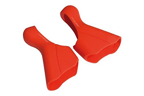 Massi Shimano Dura-Ace (7900) - Cubremanetas para Bicicleta, Color Rojo