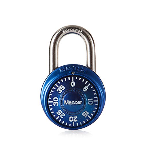 Master Lock 1533EURD Candado de Combinación Preestablecida, Color aleatorio, 5,7 x 4 x 2,5 cm