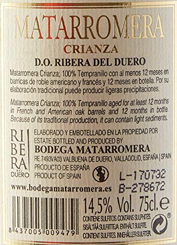 Matarromera Crianza Ribera del Duero, 750ml