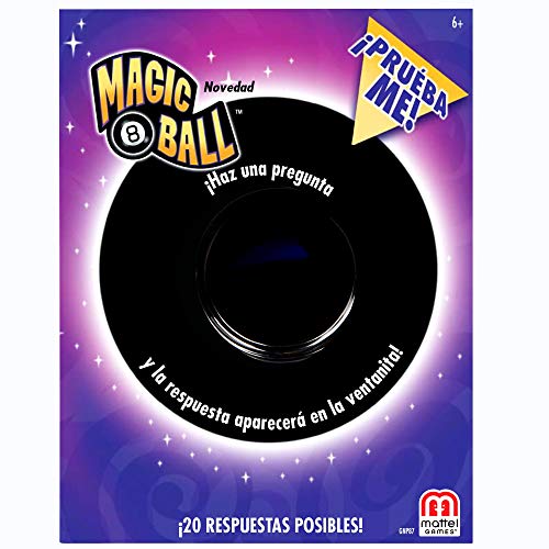 Mattel Games - Magic 8 Ball Juego de Bola Mágica, Juego de Mesa Infantil (Mattel GNP87)