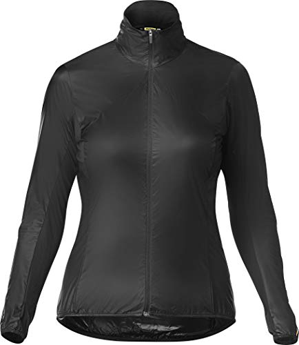 MAVIC Sirocco 2021 - Chaqueta cortavientos para mujer, color negro, Negro , 34-36