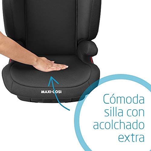 Maxi-Cosi Tanza Silla Coche Grupo 2/3 ISOFIX, para Niños 3,5-12 Años (15-36 kg) Tecnología G-CELL y Acolchado Extra, Color Black (negro)