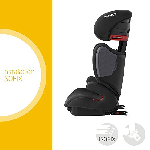 Maxi-Cosi Tanza Silla Coche Grupo 2/3 ISOFIX, para Niños 3,5-12 Años (15-36 kg) Tecnología G-CELL y Acolchado Extra, Color Black (negro)