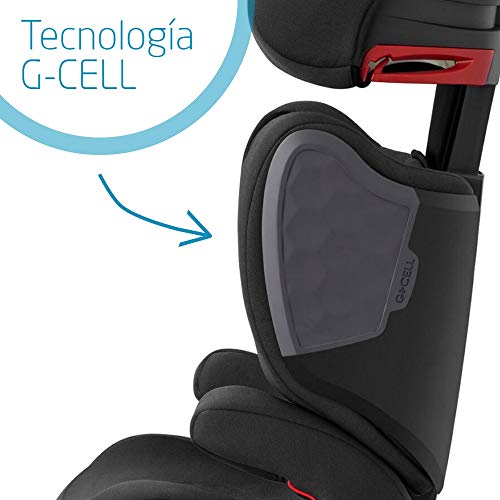 Maxi-Cosi Tanza Silla Coche Grupo 2/3 ISOFIX, para Niños 3,5-12 Años (15-36 kg) Tecnología G-CELL y Acolchado Extra, Color Black (negro)