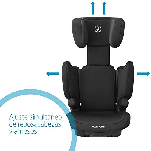 Maxi-Cosi Tanza Silla Coche Grupo 2/3 ISOFIX, para Niños 3,5-12 Años (15-36 kg) Tecnología G-CELL y Acolchado Extra, Color Black (negro)