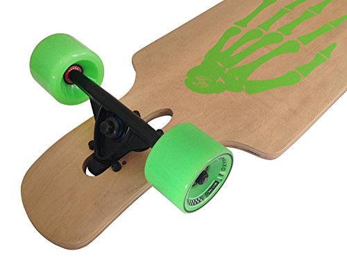 MAXOfit® Deluxe Cruiser Longboard hasta 107 cm (Bamboo Race No. 4)