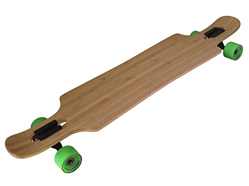 MAXOfit® Deluxe Cruiser Longboard hasta 107 cm (Bamboo Race No. 4)